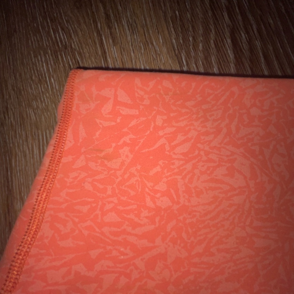 lululemon athletica Women's Vibrant Orange Athletic Shorts - Picture 3 of 4